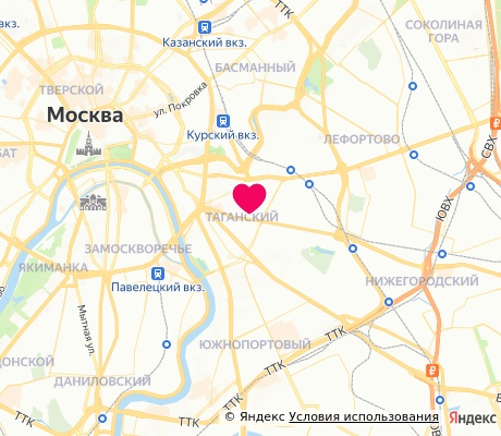 На карте