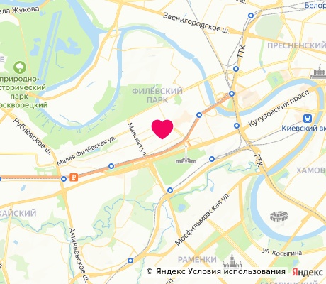 На карте