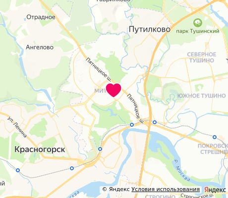 На карте