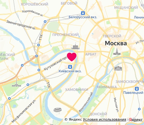 На карте