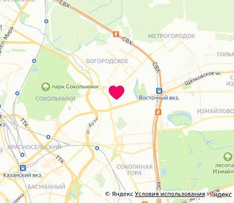 На карте