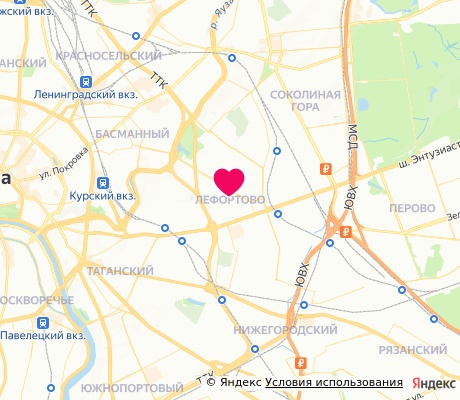На карте