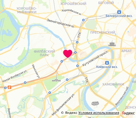 На карте