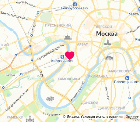 На карте