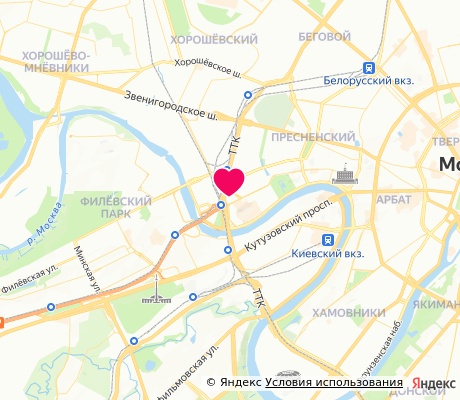 На карте