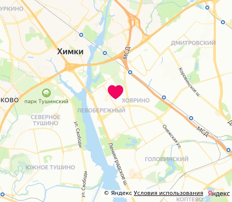 На карте