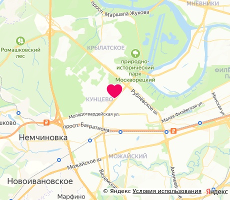 На карте