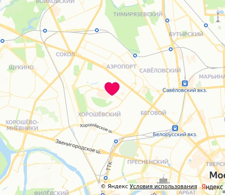 На карте