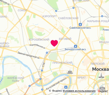 На карте