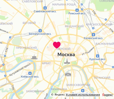 На карте