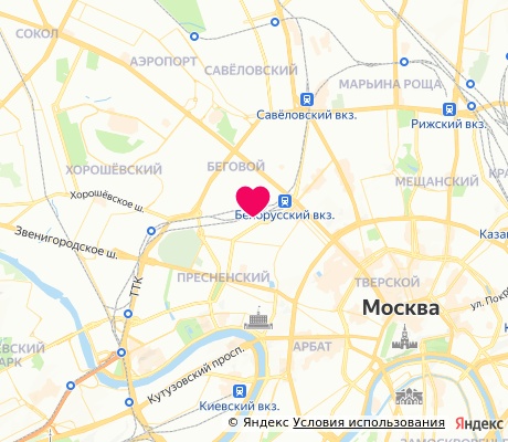 На карте