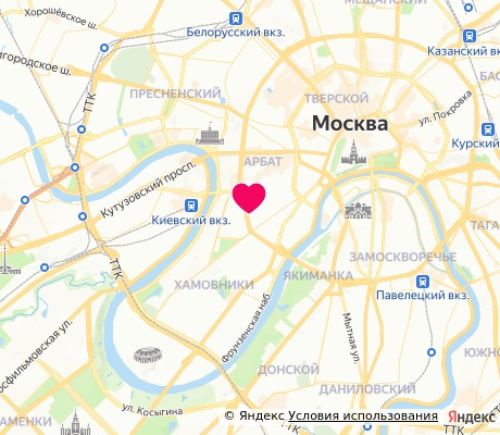 На карте