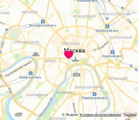 На карте