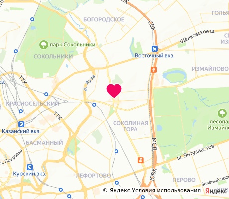 На карте