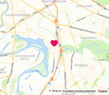 На карте