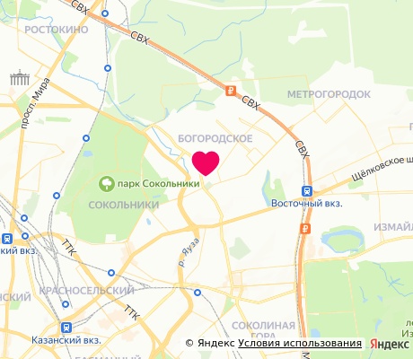 На карте