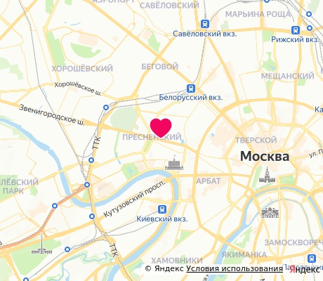 На карте