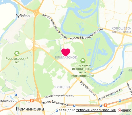 На карте