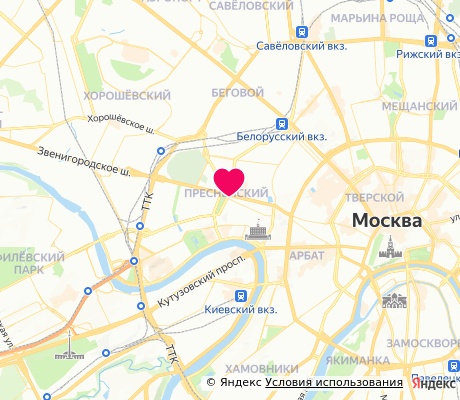 На карте