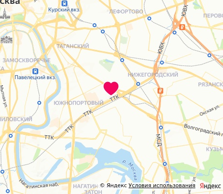 На карте