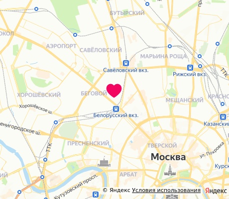 На карте