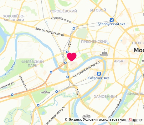 На карте