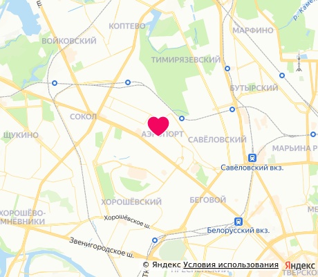 На карте