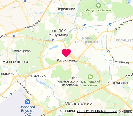 На карте