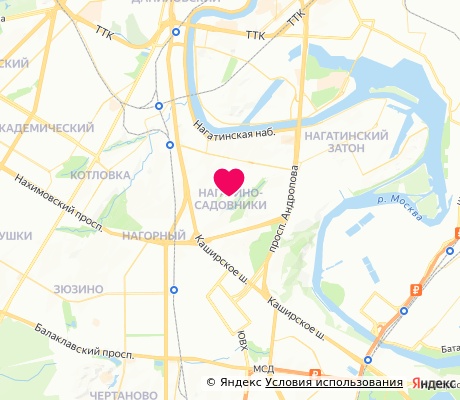 На карте