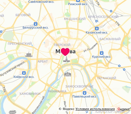 На карте