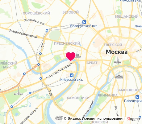 На карте