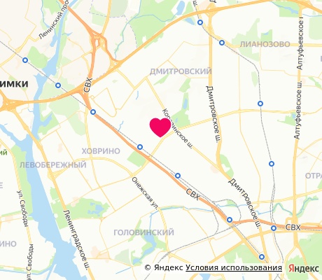 На карте