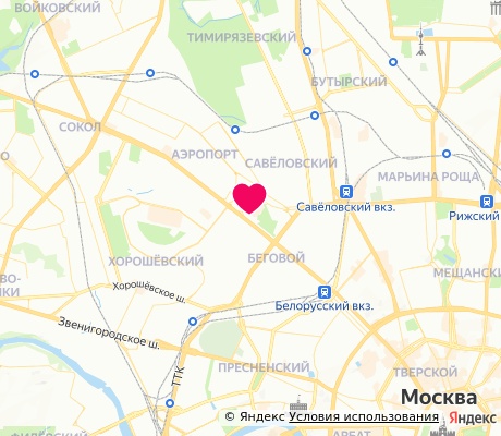 На карте