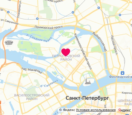 На карте