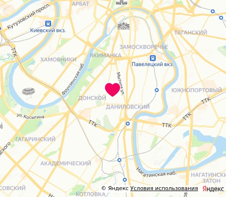 На карте