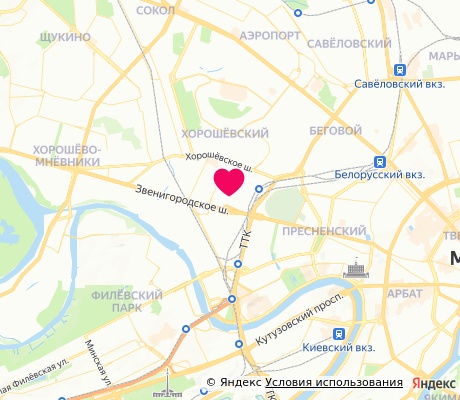На карте