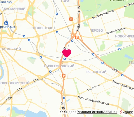 На карте