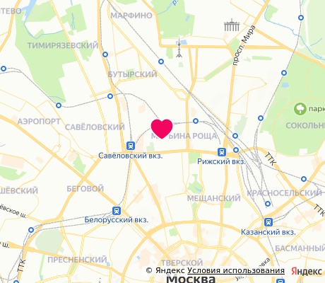На карте