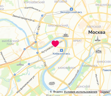 На карте