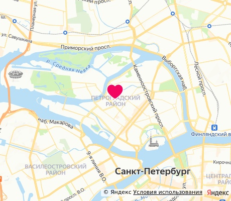 На карте