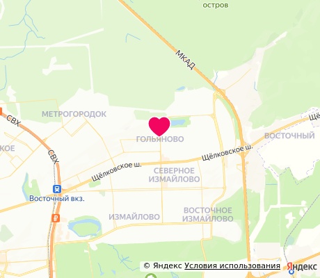 На карте