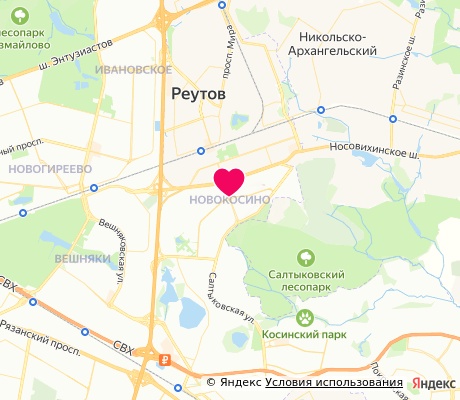На карте