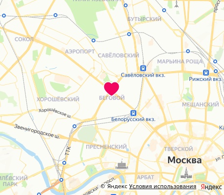 На карте