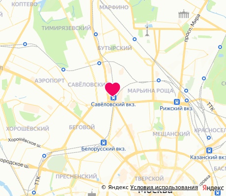 На карте