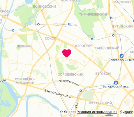 На карте
