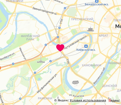 На карте