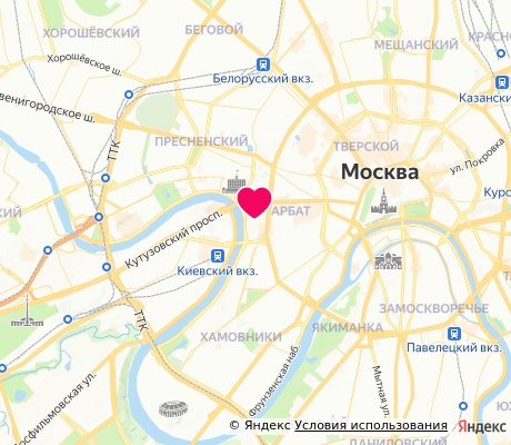 На карте