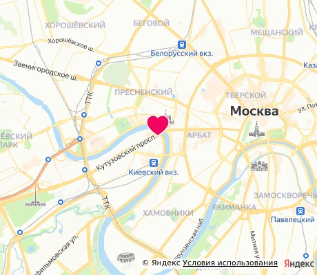 На карте
