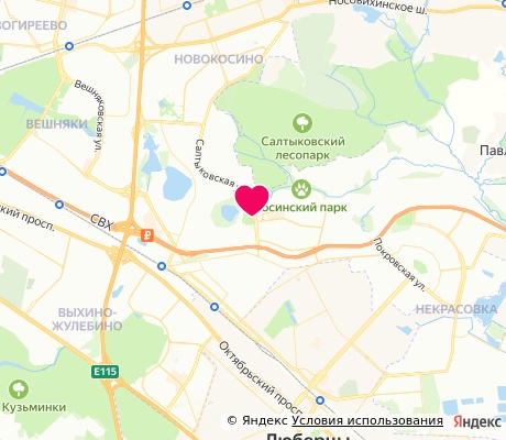 На карте