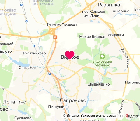 На карте